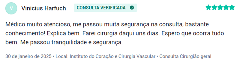 Avaliações - Bariátrica em Londrina